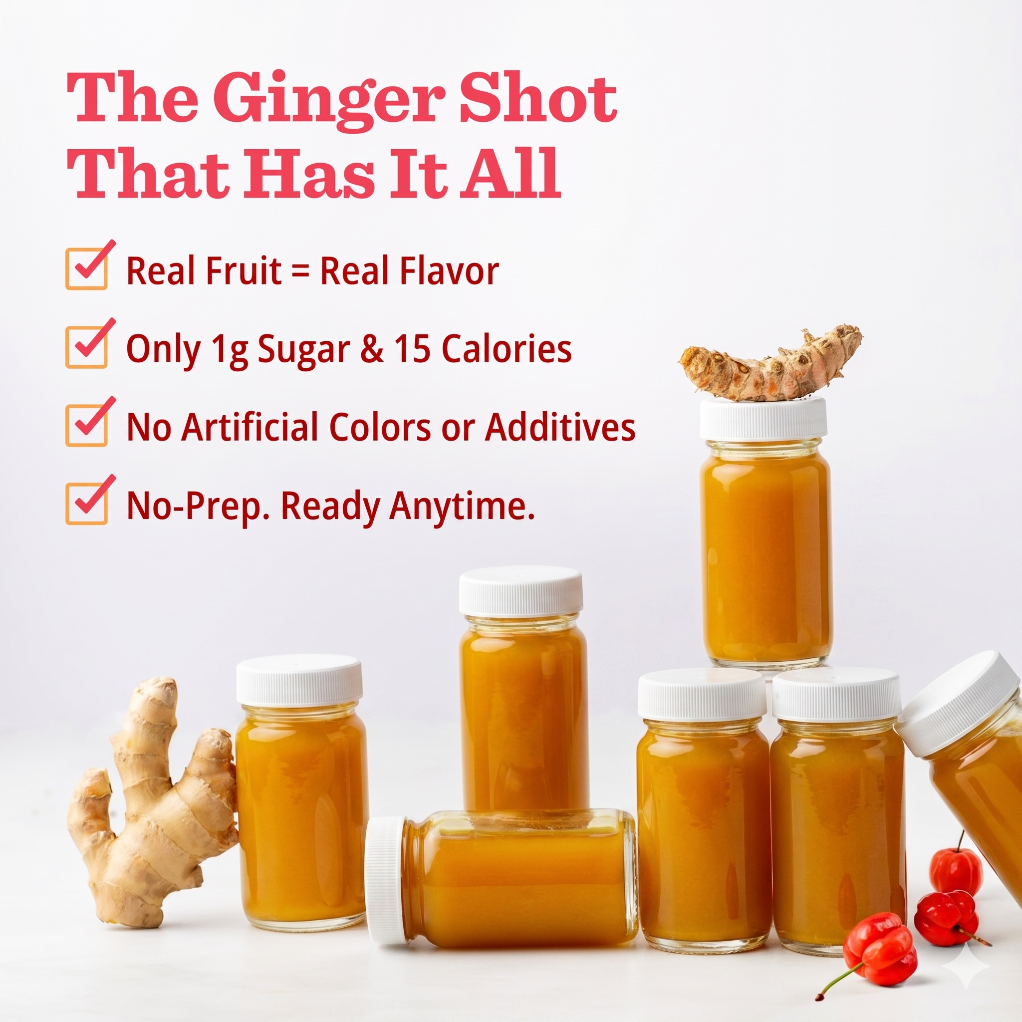 Lemon Turmeric Ginger Shots