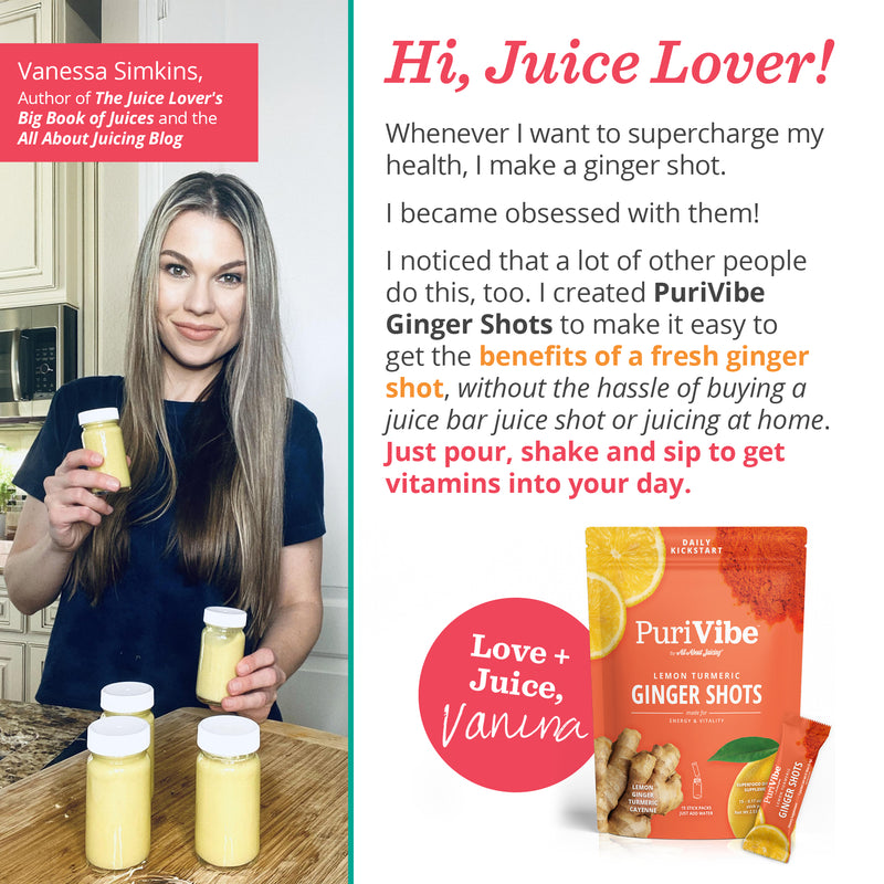Lemon Turmeric Ginger Shots