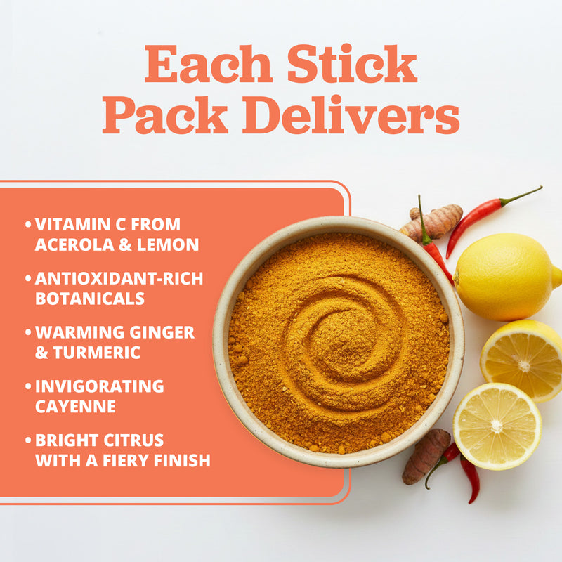 Lemon Turmeric Ginger Shots
