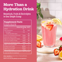 Strawberry Dragonfruit Lemonade Electrolyte Drink Mix