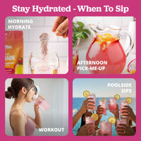Strawberry Dragonfruit Lemonade Electrolyte Drink Mix
