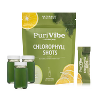 Chlorophyll Shot Starter Kit + Glass Bottles