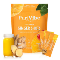 Pineapple Ginger Shots | Daily Wellness Juice Powder for Immunity & Digestion