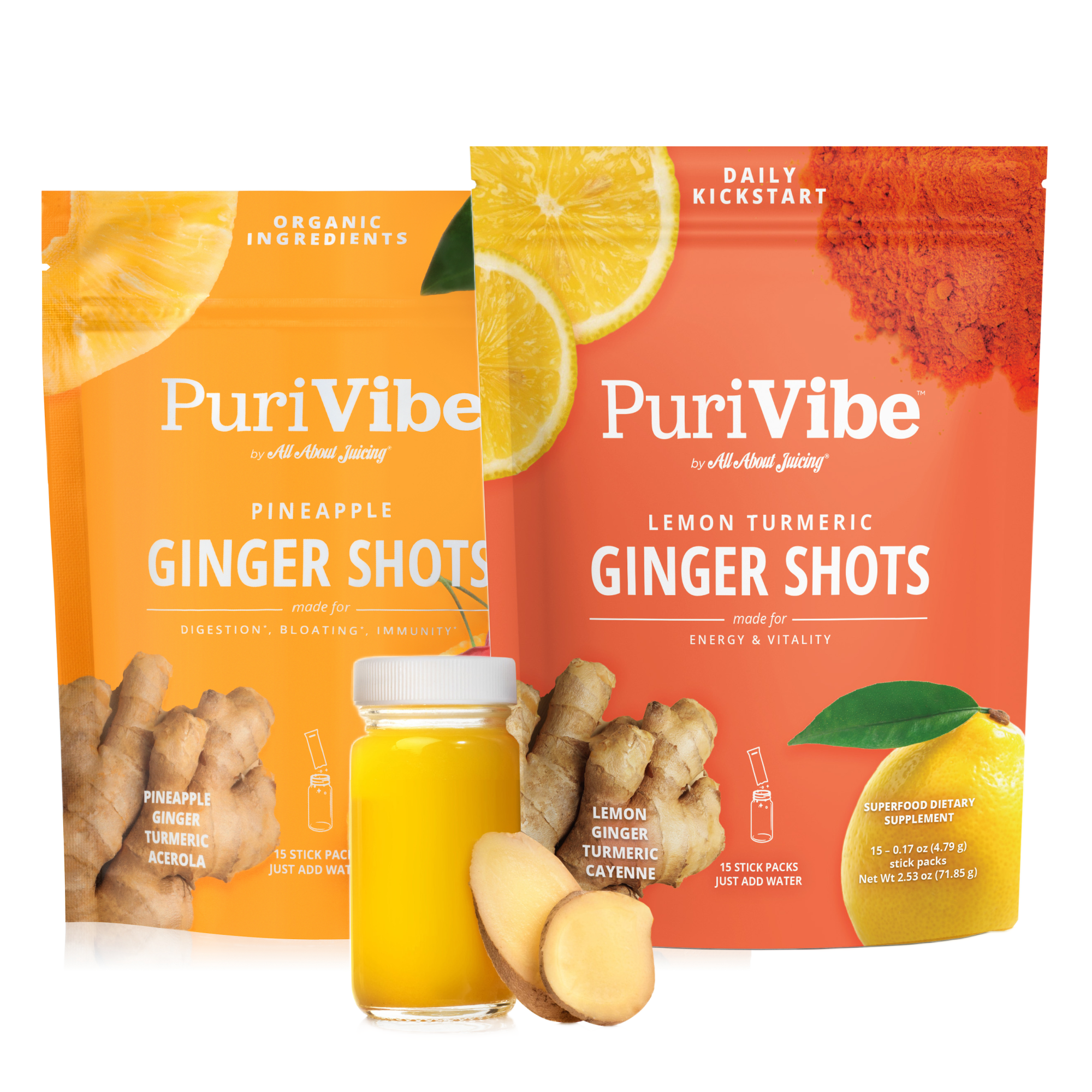 Daily Ginger Shots Duo
