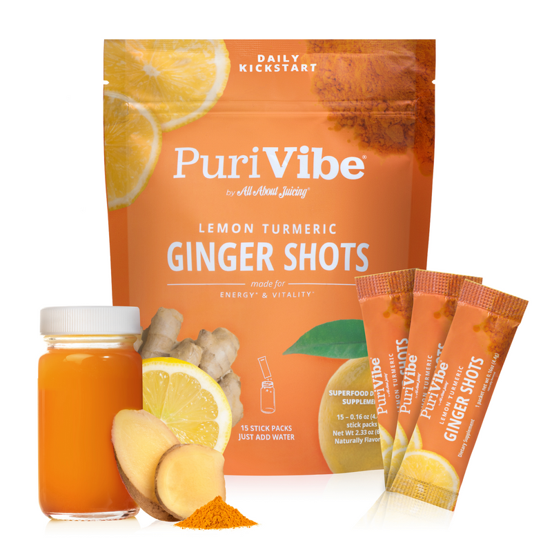 Lemon Turmeric Ginger Shots